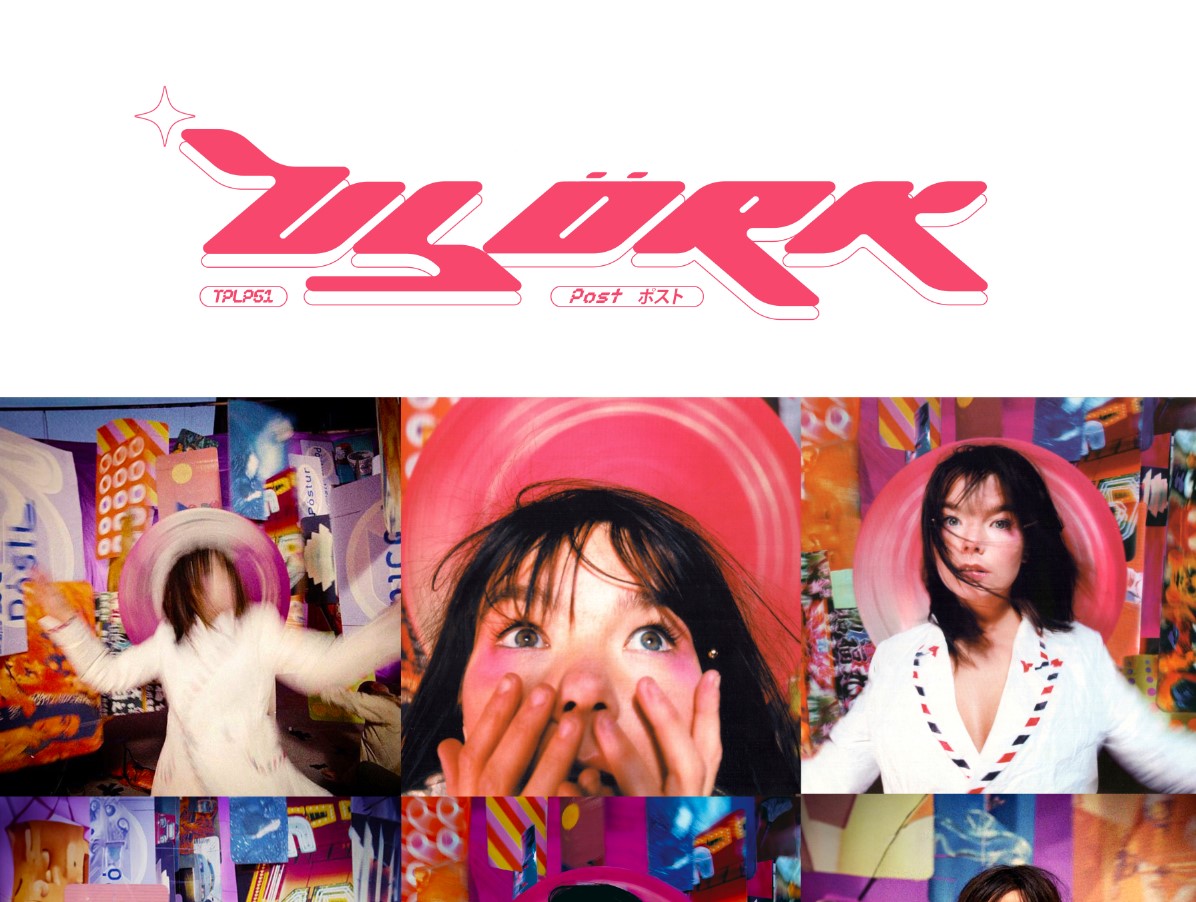 Bjork Post era vintage style t-shirt