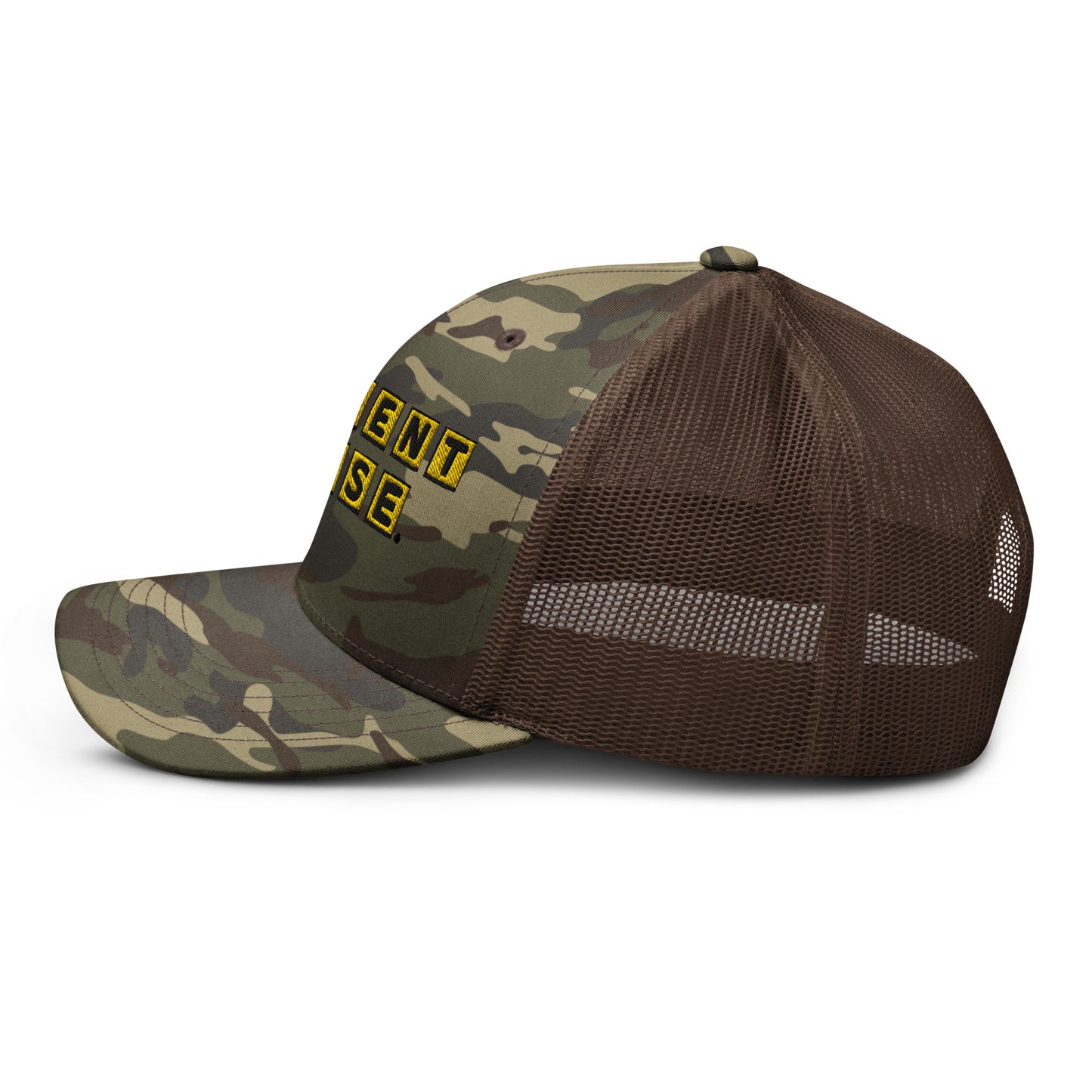 Ambient House Waffle House logo camo hat